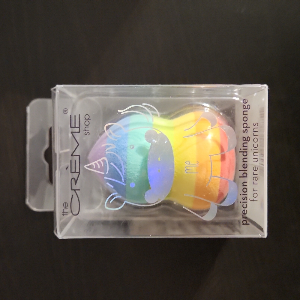 3/$10 THE CREME SHOP PRECISION BLENDING SPONGE FOR RARE UNICORNS